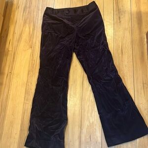 Banana Republic velvet pants